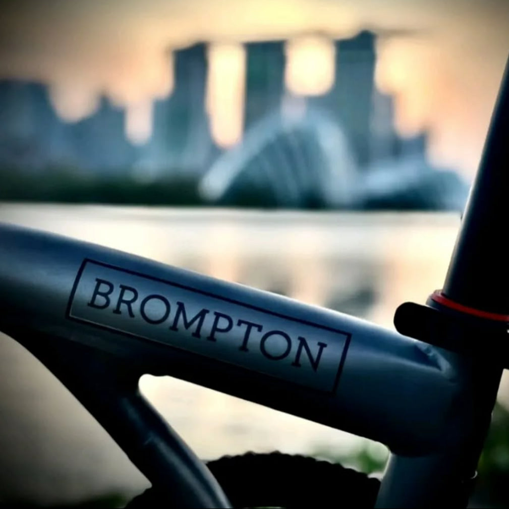 Weather Resistant Brompton Frame Decal| Brompton ACPGT Line Die