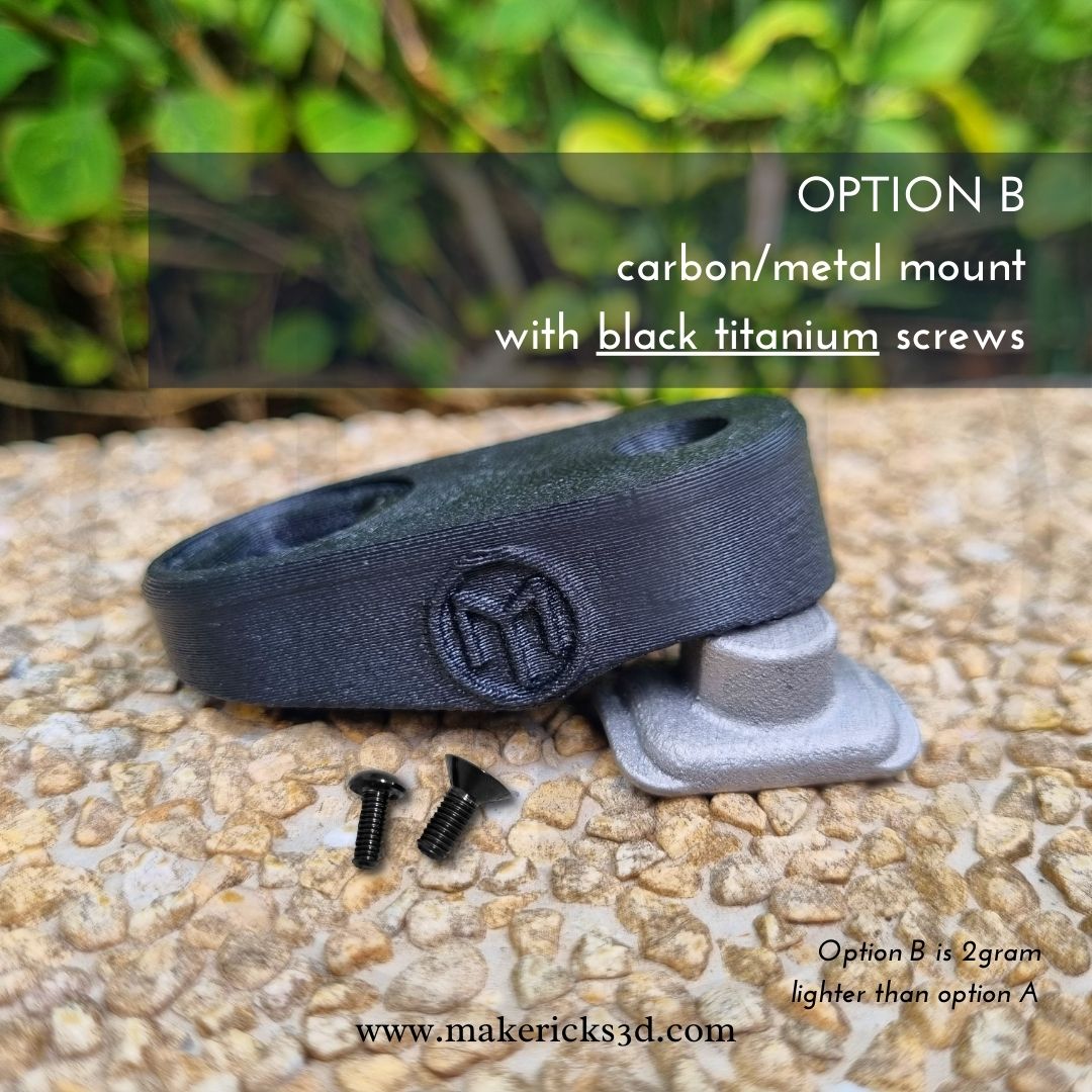 Carbon Fiber Peak Design Mobile Phone Mount for Brompton T Line