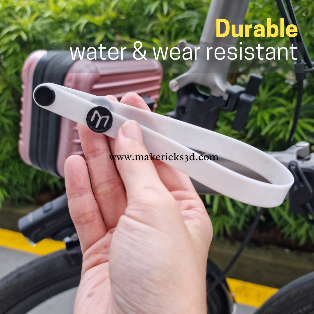 M Strap | Quick Release Front Carrier Block for Brompton and other Bikes