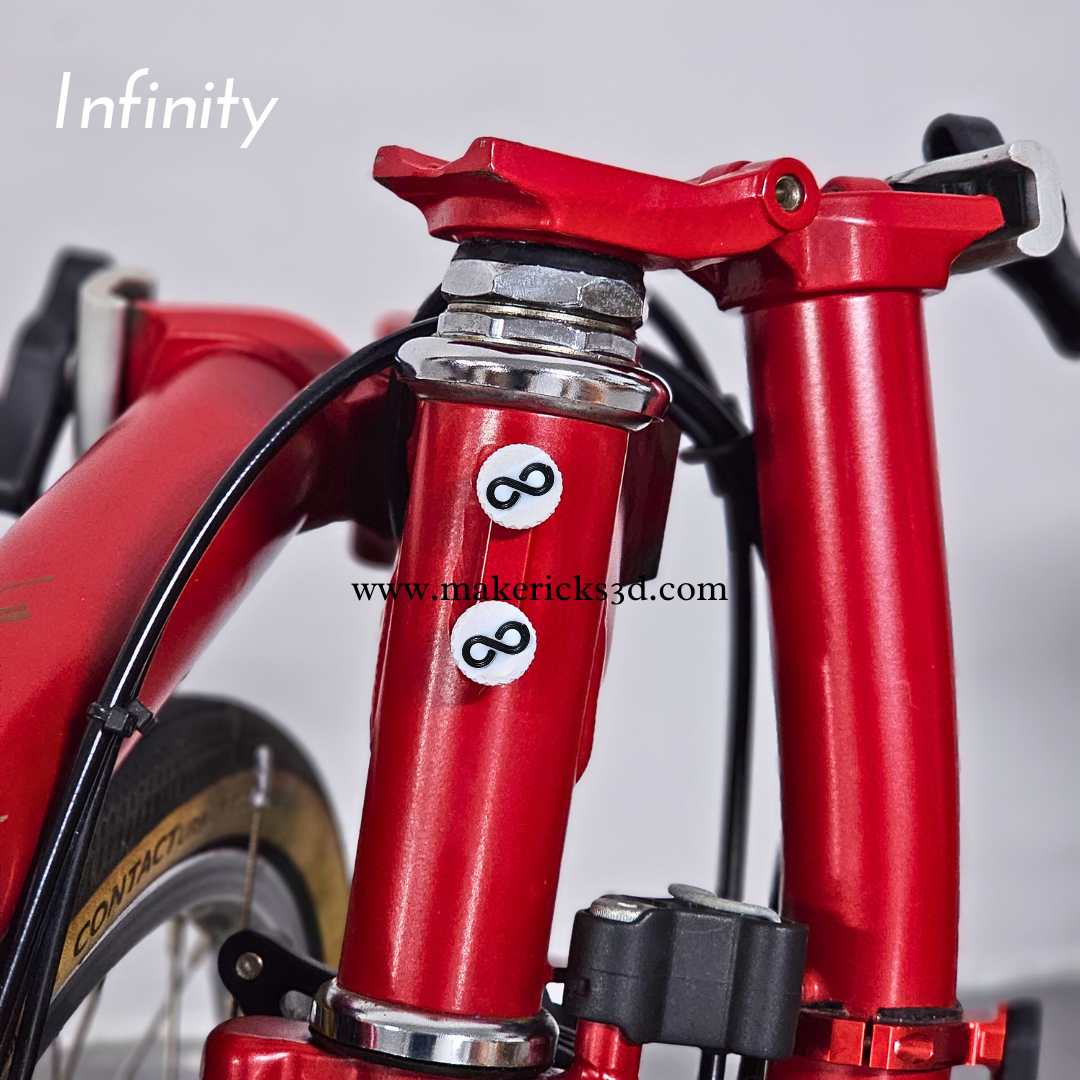 Designer Frame Bolts for Brompton and other bikes