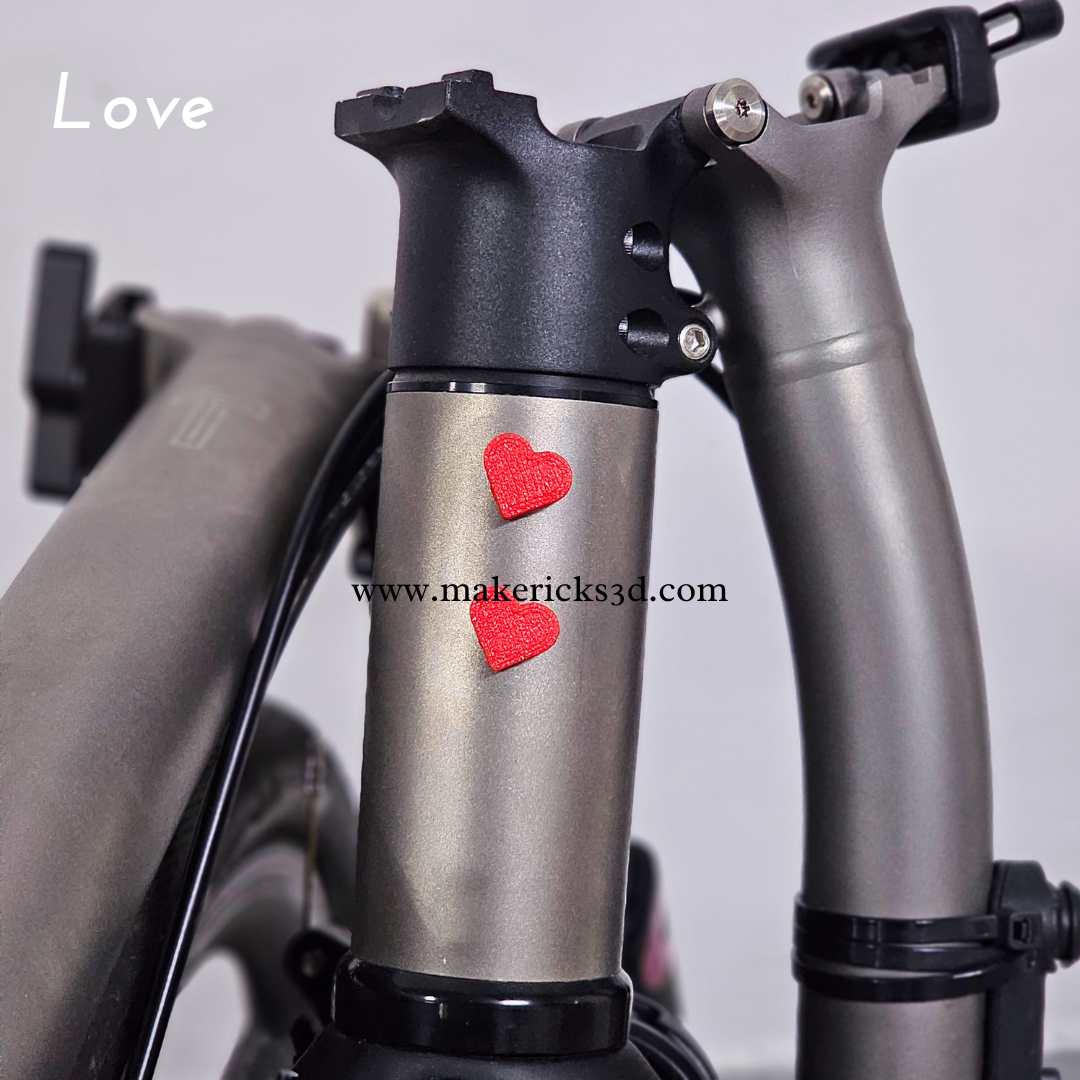 Designer Frame Bolts for Brompton and other bikes