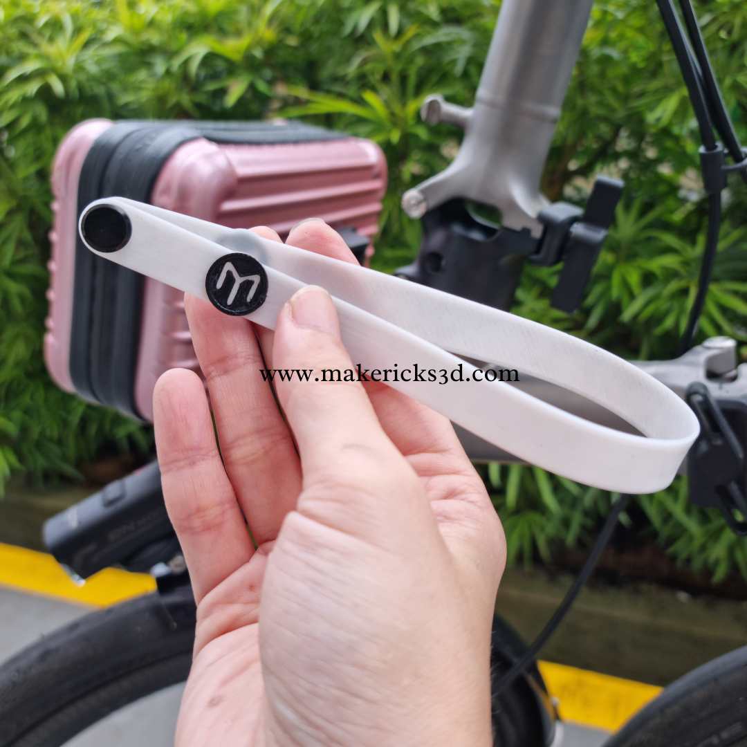 M Strap | Quick Release Front Carrier Block for Brompton and other Bikes