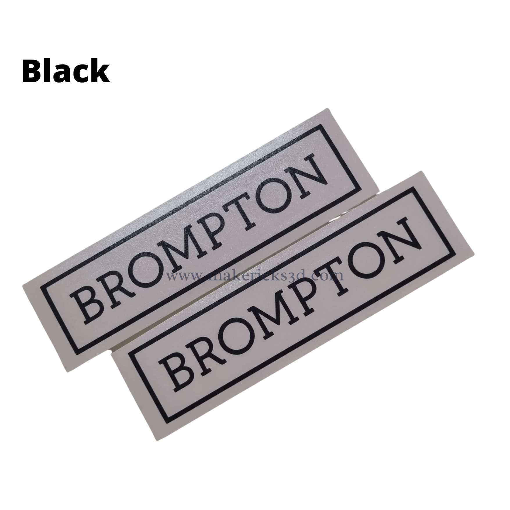 Weather Resistant Brompton Frame Decal| Brompton ACPGT Line Die