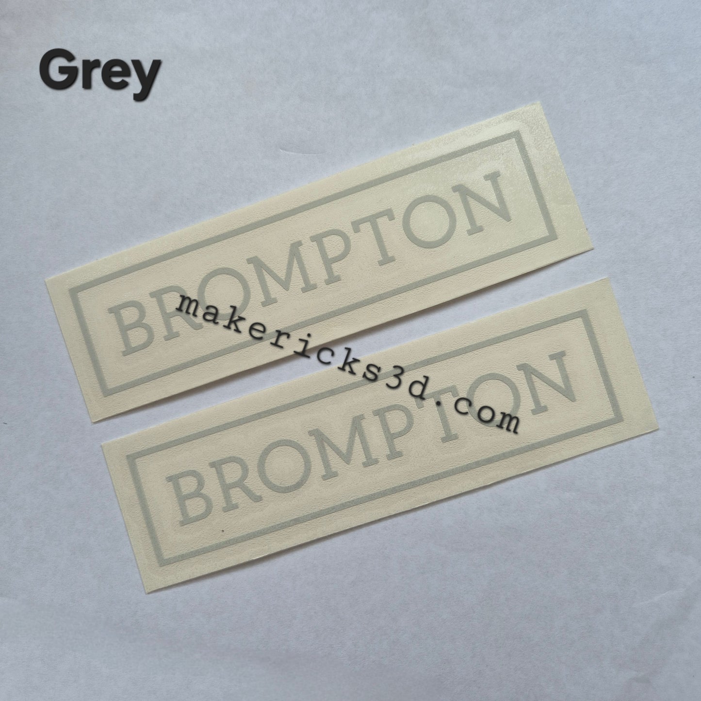 Weather Resistant Brompton Frame Decal| Brompton ACPGT Line | Die Cut | 1:1 to Original