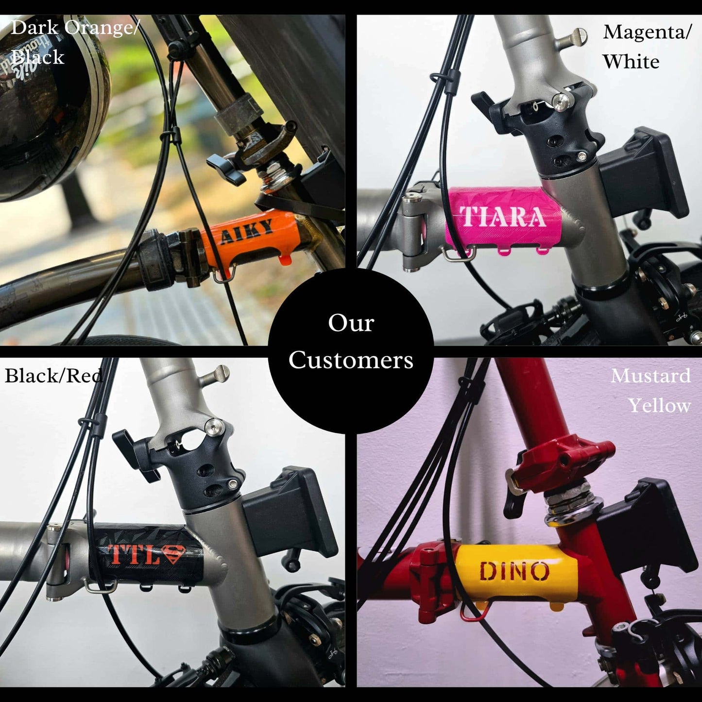 Customized Frame Protector | Premium Protection and Personalization | Brompton and other bicycles