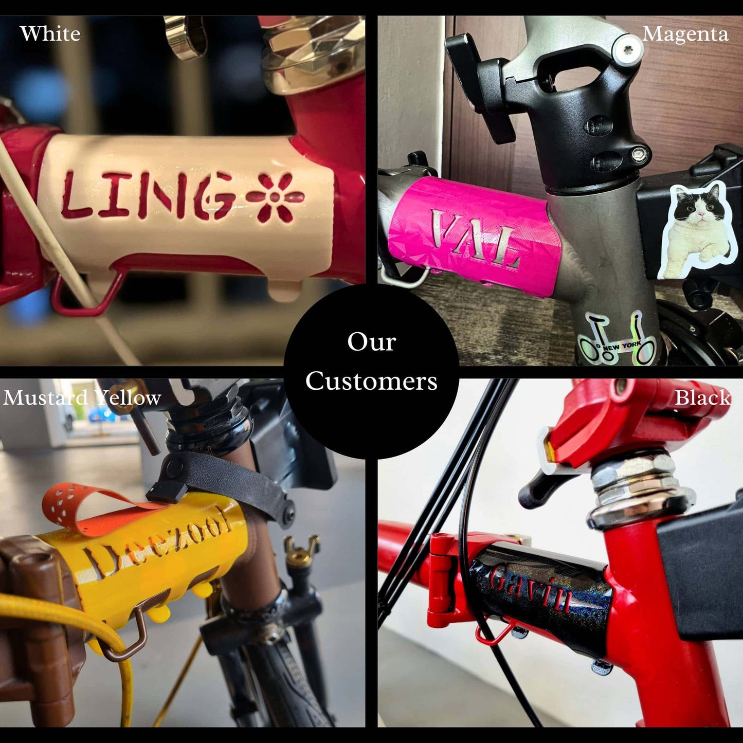 Customized Frame Protector | Premium Protection and Personalization | Brompton and other bicycles