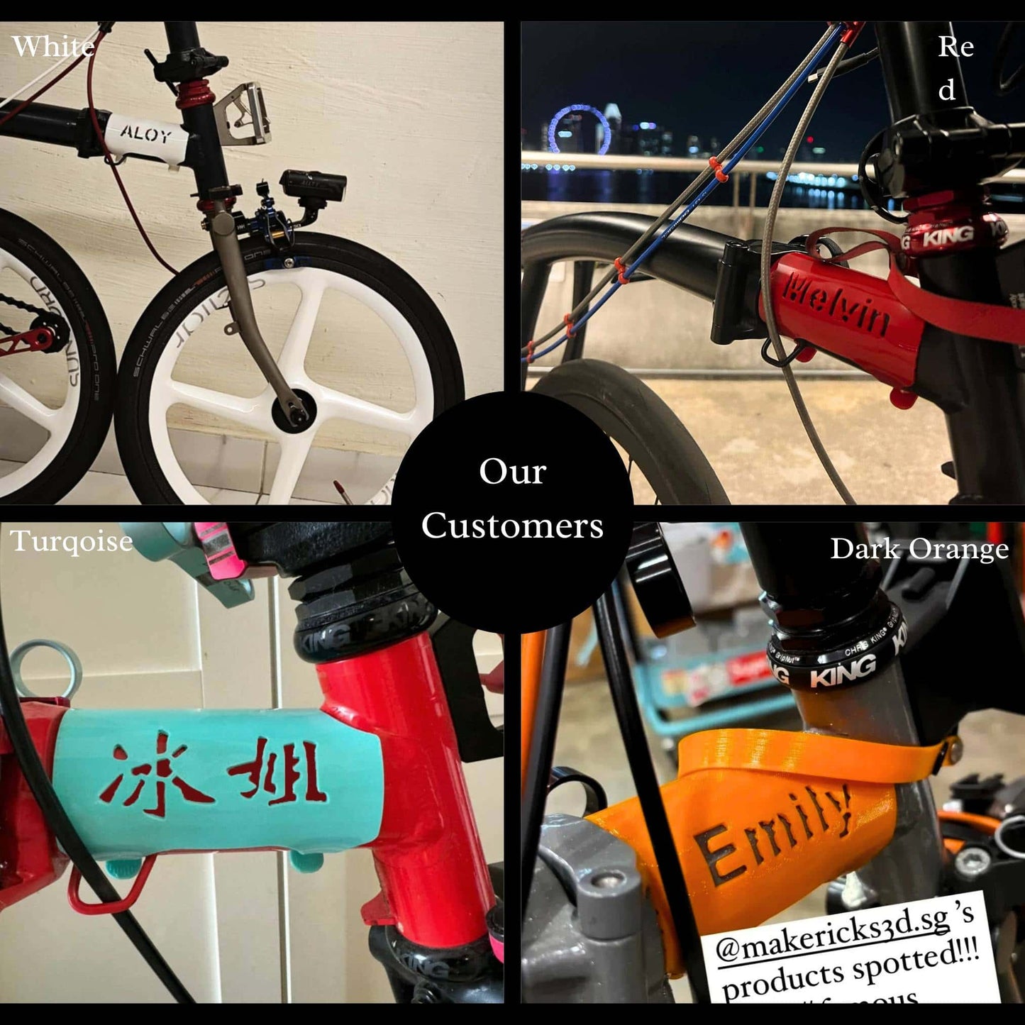 Customized Frame Protector | Premium Protection and Personalization | Brompton and other bicycles