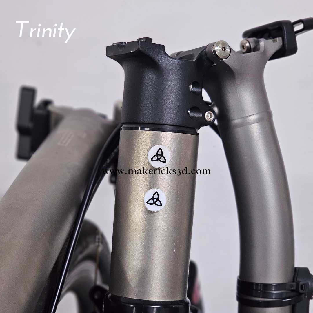 Designer Frame Bolts for Brompton and other bikes