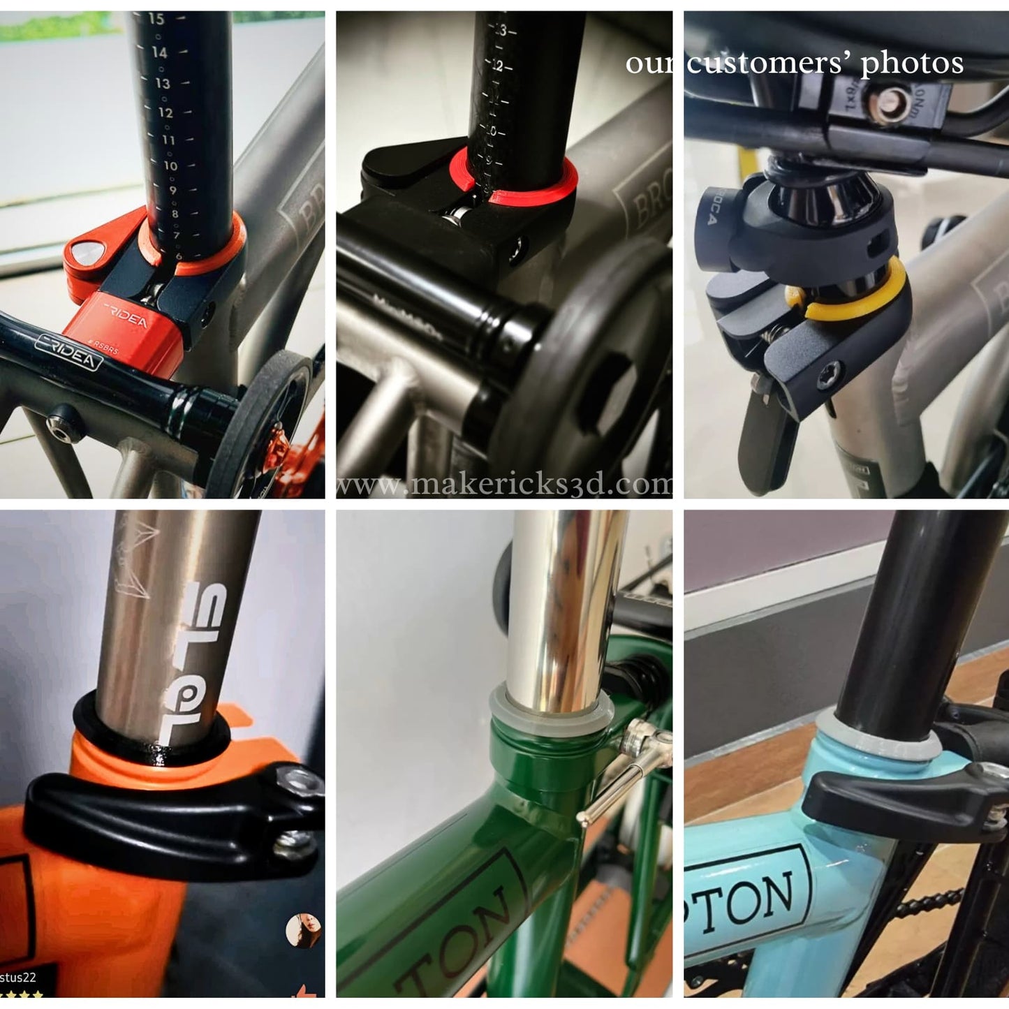 M Sleeve | Premium Seatpost Sleeve for Brompton ACPT and other bikes